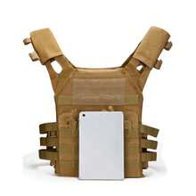 1pc Tactical Airsoft Vest, Molle Breathable JPC Protective Adjustable Modular Chest Rig, Suitable For Slim Figures, Outdoor Training, Tactical Airsoft Vest, Adjustable Modular Paintball Vest, Suitable For Adult Training, Tactical, Soft Air Gun, Paintball, Tactical, SWAT, Assault, Shooting, Pursuit, Outdoor, Carrying Equipment, Vest - Multicolor - View 2