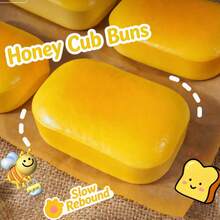 Đồ chơi bóp mềm hình bánh mì mật ong đàn hồi chậm mới, đồ chơi bóp hình bánh mì mini chân thực giúp giảm căng thẳng, đồ chơi tương tác phổ biến cho bé trai, bé gái, gia đình, sinh nhật, tiệc tùng, món quà hoàn hảo - Nhiều màu - Xem 4