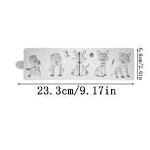 1pc Multi-Design Animal Decorative Fondant Silicone Mold, Fondant Cake Decorating Tool, Silicone Mold, Candy Cupcake Chocolate Mold, Kitchen Accessory, Baking Tool - View 10