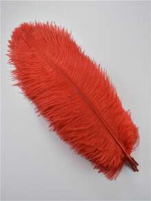 5pcs 12-14 Inch Colorful Artificial Ostrich Feathers, Handmade Crafts, Wedding Decor, Tabletop Centerpiece, Carnival Decoration - 5pcs 30.35cm Ostrich Feathers - View 22