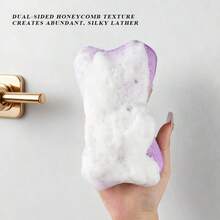1 miếng bọt biển tắm và tẩy tế bào chết toàn thân kèm túi đựng xà phòng. Bọt biển làm sạch sâu của Ý kèm túi đựng xà phòng và dây đeo tay dành cho nam và nữ - Sử dụng khi tắm vòi sen hoặc tắm bồn - Bộ 2 miếng bọt biển tạo bọt hai mặt, túi đựng xà phòng cho bọt biển tắm, bộ bọt biển tắm tẩy tế bào chết 2 trong 1, bọt biển tắm chà xát toàn thân kèm dây đeo tay, quy trình chăm sóc da hàng ngày. - trái cam - Xem 6
