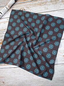 1 chiếc khăn choàng thời trang nữ họa tiết cao bồi miền Tây màu ngọc lam và da báo, đa năng dùng hàng ngày, đi biển, đi nghỉ mát. - Nhiều màu - Xem 2