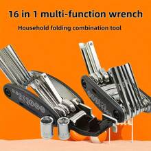 16-In-1 Socket Wrench Set With Anti-Slip Handle And Swivel Design - Durable, Easy To Use, Suitable For Home And Automotive Repair, Universal Wrench Tool - A - View 6