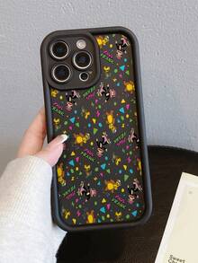 Ốp điện thoại chống rơi họa tiết khỉ hoa tương thích với iPhone 13, XS Max, 11, 13 Pro Max, 12, 12 Pro, 12 Pro Max, 13, 14 Pro, 15 Pro Max, 14, 14 Pro, 11 Pro Max, 15, 1 Pro, 16 Pro Max, XR, 17, 17 Pro Max - màu sắc - Xem 4