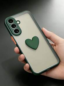 心形新款磨砂透明TPU防摔防指纹手机壳 + 树脂心形装饰 + 支持无线充电，兼容 17/17 Air/17 Pro/17 Pro Max、I16、I15、XR、I15 Pro Max、12 Pro Max、13 Pro Max、14 Pro Max、13、14、11、12 Pro、14、XS、A22、A21S、A51 4G、S22 Ultra、A33 5G、A53、A14、A23、S23 Ultra、S24、A14、A15、S23、A73等机型。 - 綠色 - 查看 4