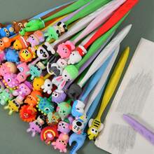 OBOVAY 1pc-Cartoon Bendable Eraser, Animal And Dinosaur Shaped Eraser, Multicolor Soft Eraser, Suitable For Students, Stationery Enthusiasts And Office Personnel, Student Supplies, Campus Stationery Small Gifts, Back To School Supplies, Also A Perfect Creative Gift For Stationery Enthusiasts, Back To School Stationery, Learning Supplies, Office, School Use, Drawing Tools, Office Supplies - Animal Series - View 7