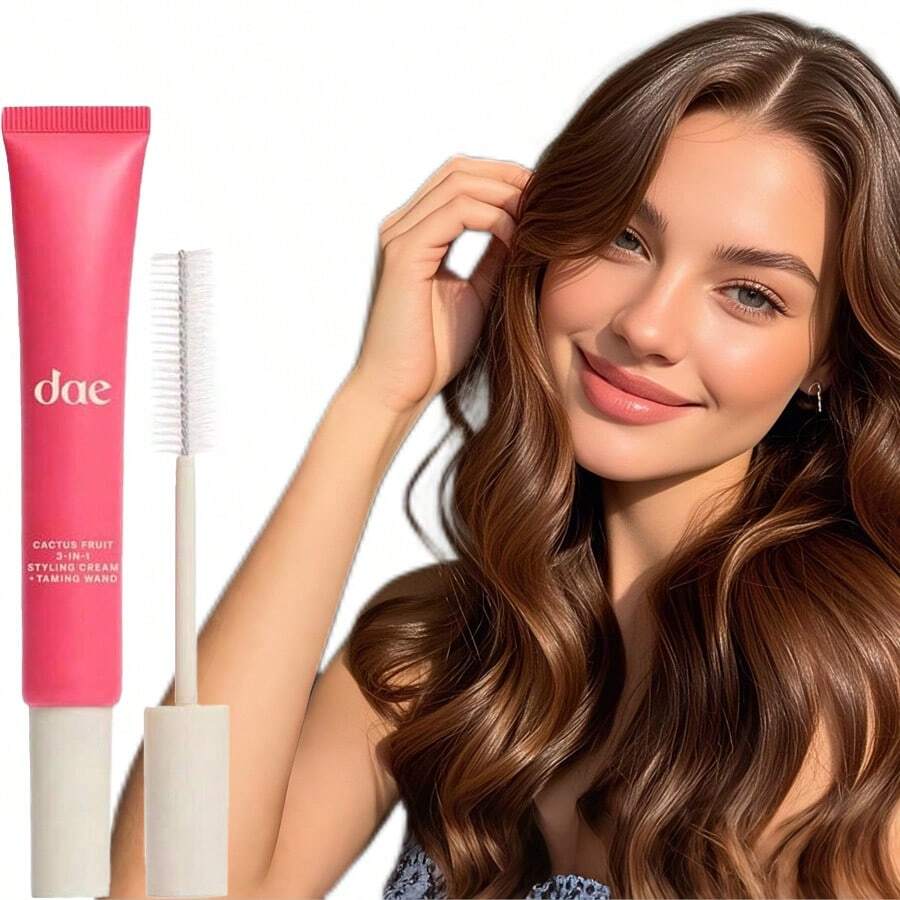 1-5pcs DAE Hair Cactus Fruit 3-In-1 Styling Cream And Softening Stick Hair Care Products - Smooth And Fury And Rich In Coconut Oil, Styling Edge,Curly Hair Products (0.6 Oz),Essential For Daily Life,A Must-Have Styling Product Suitable For Women's Daily Dates, Work, And Gatherings, Best Gift For Girls On Festivals,Essential Holiday Gifts. - 1pcs - 查看 1