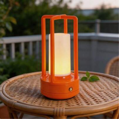 Rechargeable Wireless Lantern Night Light, Cordless Battery Operated LED Table Lamp Portable 3 CCT Adjustable Desk Lighting For Patio Bedroom Camping End Table Bar