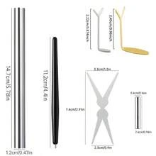 Bộ 8 dụng cụ tạo hiệu ứng mắt mèo cho móng tay - Dụng cụ tạo hiệu ứng mắt mèo cho móng tay gel - Phụ kiện làm móng nghệ thuật - Nhiều màu - Xem 6