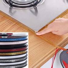 1卷/6米/600厘米自粘瓷砖填缝胶带，易撕易贴，适用于厨房和家居缝隙密封和边缘处理，家居用品 - B - 查看 2