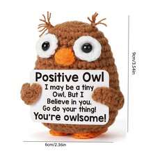 1pc Owl Easter Basket Gift, Suitable For Teenagers, Daughters, Sons, Birthday, Teachers, Mother's Day, Graduation - Emotionally Uplifting Gift For Friends, Mothers, Colleagues - Multicolor - View 2