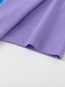 Balabala Camiseta deportiva de secado rápido, transpirable y ligera para niños, ideal para verano y actividades al aire libre 2026 - violeta - Ver 5