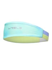 1pc WRELS Kids Sports Headband, Sweat-Absorbent & Breathable, Cycling Use, Girls Gymnastics Accessory, First Day Of School - Multicolor - View 9