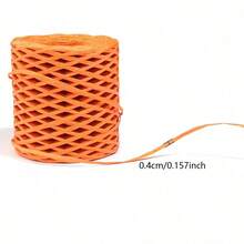 2捲 200m/捲 4mm彩色拉菲亞紙繩，適用於DIY手工、禮物包裝、草帽編織、花束裝飾、派對與節日裝飾配件、手工藝品與禮物，適合週年紀念、聖誕節、復活節、生日、新年 - 拉菲草 - 查看 7
