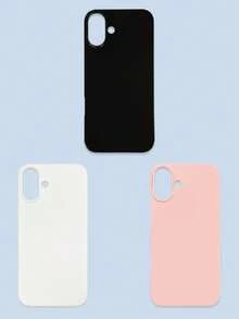 3件裝經典亮面糖果色果凍手機殼，相容 Apple 17、AIR、17PRO、17PROMAX、16promax、16E、17E、14/13、12、11 Pro Max、XS Max、X、XR、8、7、6S、Plus、Mini、GalaxyA13 5G S21 FE5G A15 A21S A34 A12 S21 S25 S26 及其他機型，防震手機殼，適合作為女友、男友或自己的生日禮物 - 彩色 - 查看 42