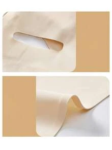1pc Women's V-Shaped Face Mask Band - Facial Bandage, Suitable For Home/Sleep/Sports/Yoga And More Occasions. - Beige - View 8