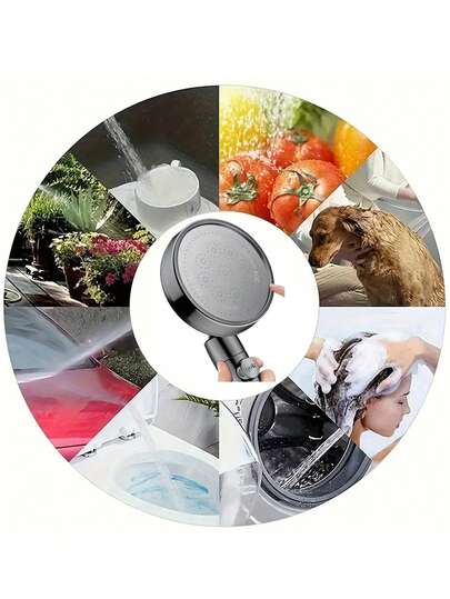 Đầu vòi sen cong áp lực cao, đầu vòi sen cầm tay cong mạnh mẽ, đầu vòi sen cong lớn có thể xoay, có thể dùng làm vòi sen gắn trên trần, có chức năng tắt một chạm, lắp đặt treo tường, bề mặt được đánh bóng, phù hợp cho nhà ở, khách sạn, căn hộ, phòng tắm và phòng tập thể dục, phụ kiện thiết yếu cho phòng tắm hiện đại và phòng tắm xe RV, nâng cấp phòng tắm của bạn và mang đến trải nghiệm tắm sang trọng, món quà lý tưởng và lựa chọn cải tạo phòng tắm.