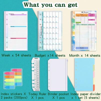 All-In-One Office Supplies Set, Multipurpose Desk Accessories Kit For Office, School And Home, Durable Practical Stationery For Daily Work, Study And Business Use