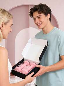 2pcs Matte Coated Flat Dumbbell, Unisex Home Fitness Equipment, Solid Cast Iron Dumbbell - Multicolor - View 2