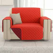 SERAPHINEX Couch Cover - Bright Red + Burgundy - View 3