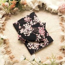 Bìa sổ in hình hoa anh đào, cỡ A5/A6, bìa sổ điều chỉnh được cho nhật ký. - Bộ - Xem 11