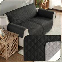 SERAPHINEX Couch Cover - Black + Light Gray - View 10