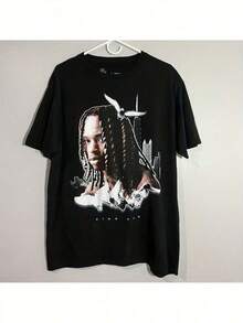 Men T-Shirts - Black - View 8