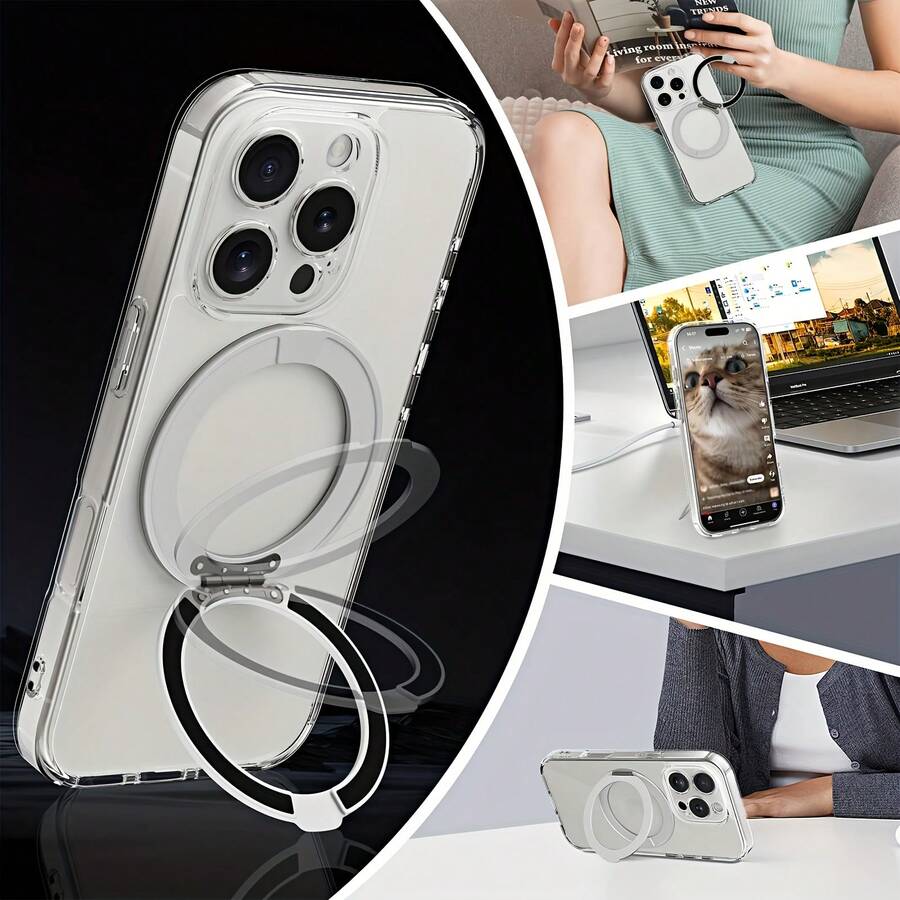 ASUS Étui de téléphone avec support - Transparent - Voir 1