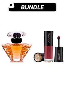 Lancôme 【香水套装】Tresor 女士香水喷雾+L'Absolu Rouge Drama Ink 半哑光唇釉 EDP+888 French Idol 香水 30ml+6ml - 多樣化香型 - 查看 1