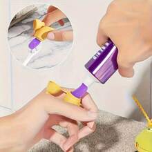 Hộp đựng bàn chải đánh răng hình quả chuối dễ thương - Tiện lợi khi đi du lịch và sử dụng tại nhà, phù hợp với bàn chải đánh răng điện và kem đánh răng, nắp chống bụi, thiết kế tiện dụng, màu vàng và nâu, không mùi (kiểu chăm sóc răng miệng Hàn Quốc/Nhật Bản), hộp đựng bàn chải đánh răng khi đi du lịch, thiết kế thú vị, bề mặt nhẵn mịn. - 1 màu xanh lá cây - Xem 5