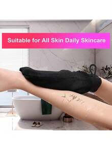 Bộ 4/2/1 găng tay tẩy tế bào chết toàn thân, khăn tắm hai mặt thích hợp cho spa, massage và tẩy tế bào chết toàn thân, thích hợp để loại bỏ da chết, bao gồm khăn tắm làm sạch sâu nhiều màu sắc. - Nhiều màu - Xem 4