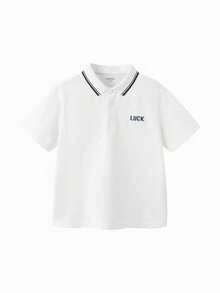 Balabala Áo Polo trẻ em mềm mại, thoáng khí, kiểu dáng thanh lịch, năng động, thích hợp cho mùa hè 2026. - Benbai - Xem 1