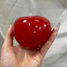 1个随机海洋/青苹果造型挤压减压慢回弹软胶玩具，感官玩具，玩具，减压玩具 - 彩色 - 查看 2