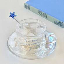 Dongguan Xinyongying Hardware Products Co., Ltd. 陶瓷咖啡杯碟套組，適合下午茶與早餐，耐熱。陶瓷咖啡杯碟套組，下午茶壺，奢華咖啡茶具套組，高美感咖啡餐具 - 白色 - 查看 15