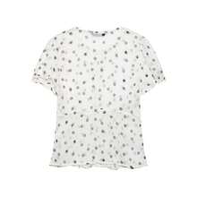 Blusa casual de gasa transparente de moda para mujer, nueva colección de verano DEEKA - lunares - Ver 2
