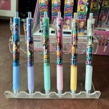 Hasbro Bộ 1/4 bút bi gel  HUNTRIX Series, đầu bút 0.5mm khô nhanh, có mùi thơm, màu trung tính, văn phòng phẩm nhóm nhạc nữ anime dễ thương, quà tặng dành cho người hâm mộ, thích hợp cho trường học và văn phòng. - Nhiều màu - Xem 6