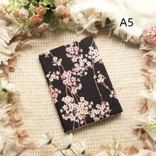 Bìa sổ in hình hoa anh đào, cỡ A5/A6, bìa sổ điều chỉnh được cho nhật ký. - Bộ - Xem 13