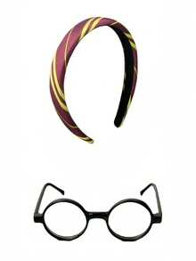 1件/2件套节日/日常配饰女士头饰和眼镜套装，成人服装派对，角色扮演，装扮道具 - 彩色 - 查看 6