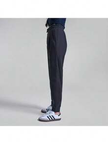 Quần thể thao nữ Adidas mùa hè 2026 kiểu dáng cơ bản tối giản, tập luyện, thể dục, thường ngày, ống côn, chất liệu GR3744 - màu đen - Xem 6
