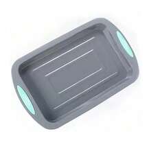 Silicone Cake Mold Set, Heat-Resistant Baking Tray Mold, Donut, Toast, Sponge Cake Mold, Deep Gray Baking Pan Set - Grey - View 16