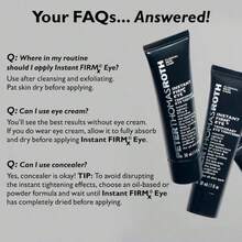 Tightening Eye Cream Can Fade Fine Lines, Dark Eye Bags, And Dark Circles, Tighten The Skin Around The Eyes, Moisturize The Eye Cream, Instant FIRMx Temporary Eye Tightening Double Set | Tightening And Smooth Fine Line Effect Immediately Reduces Eye Bags, Dark Circles, And Swelling, Anti-Aging Fine Lines, And Tightens Your Delicate Skin Under The Eyes - kem dưỡng mắt tối màu - Xem 9