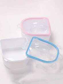 2-Layer Nail Soaking Bowl, Nail Polish Remover Bowl, Manicure Tools, Nail Art Tools, Back To School Season, Suitable For Nail Stickers - Multicolor - View 7