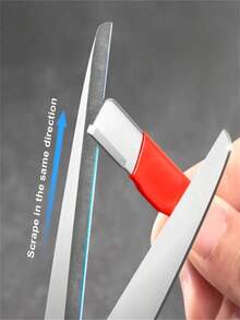 Precision Edge 专业磨刀器 - 钨金金刚石陶瓷磨刀棒，适用于包括园艺剪在内的所有刀具 - A - 查看 3