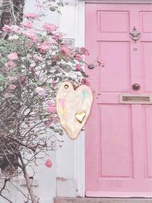 1件波西米亚风心形DIY饰品吊坠，适合女性日常佩戴 - 彩色 - 查看 5