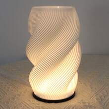 USB Powered Fashionable Creative Vase Lamp, 3 Styles Available, Can Hold Fresh Flowers/Plants, Dimmable, 3-Color Adjustable, Soft Layered Lampshade, Suitable For Home, Bedroom, Living Room, Cafe, Etc. - Fashion - View 9