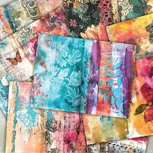 36 Sheets A5 Vintage Lace Floral Patchwork Background Paper, Suitable For Bullet Journals, Scrapbooking, Cards And Crafts - Rectangle - View 5