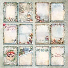 36 Sheets A5 Cute Animal Squirrel Scrapbooking Papers, Suitable For Bullet Journals, Scrapbooks, Cards And Crafts - Rectangle - View 2