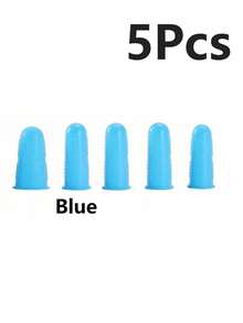 Silicone Finger Sleeves, Finger Caps, Hot Melt Glue Finger Sleeves, Silicone Finger Sleeves, Hot Melt Glue Finger Sleeves, Fingertip Pads Suitable For Counting Money, Organizing, Writing, Sorting Tasks, Hot Melt Glue, And Sports Games - Multicolor - View 12