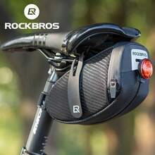 Túi yên xe đạp ROCKBROS, túi hình nêm gắn dưới yên xe, túi đựng đồ gắn dây đeo, túi đựng đồ dưới yên xe đạp leo núi/xe đạp đường trường, 0.75L - Nhiều màu - Xem 2