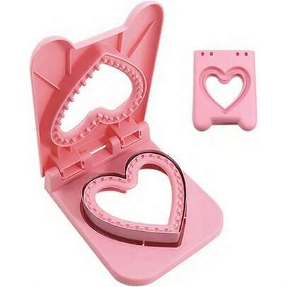 Sandwich Cutter And Sealer Set,Heart-Shaped Sandwich Maker With Seal Edge For Homemade Sandwich Snacks Lunchbox Bento Box